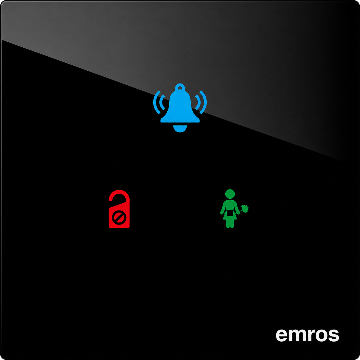 Customizable GRMS touch panel for hotel room automation