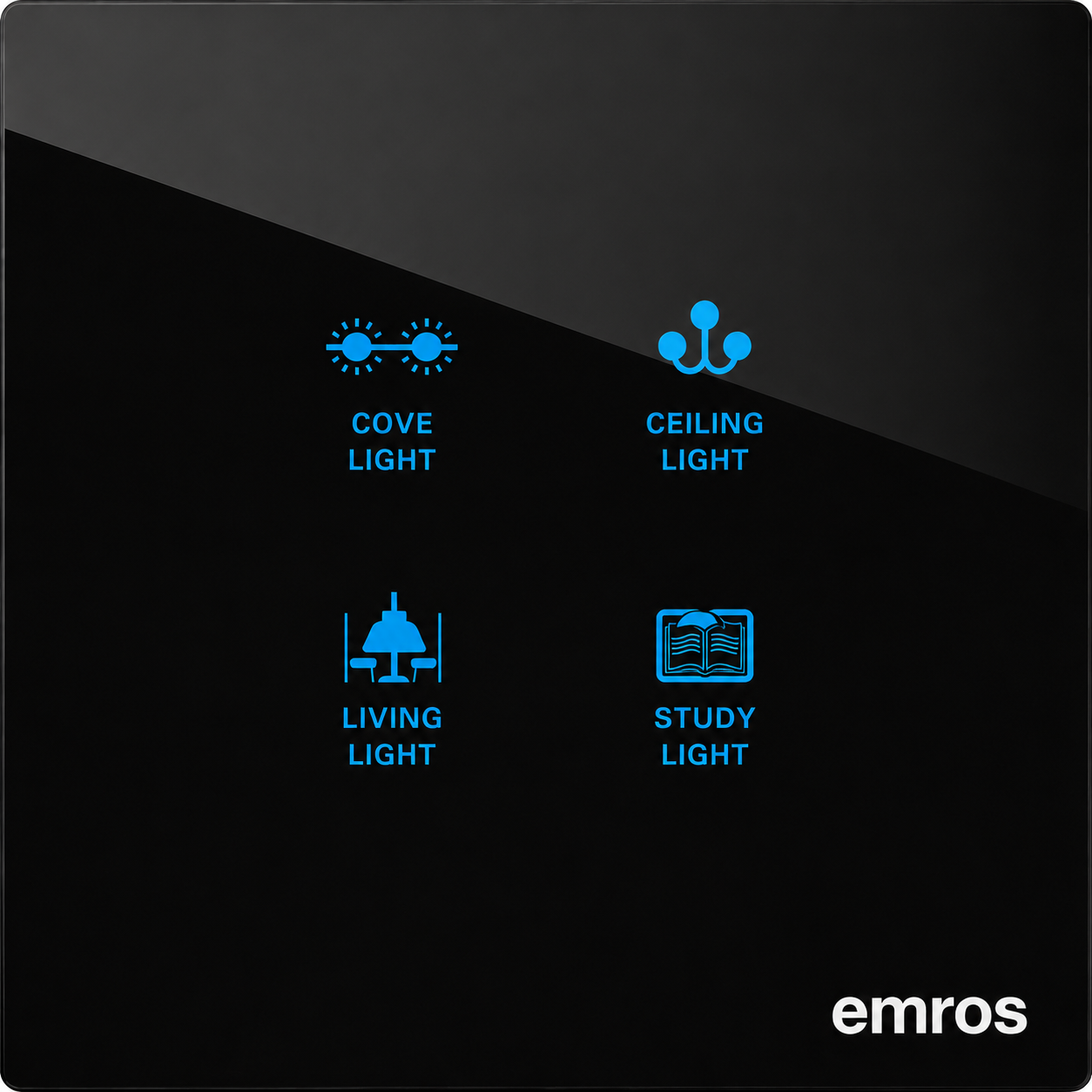 Customizable GRMS touch panel for hotel room automation